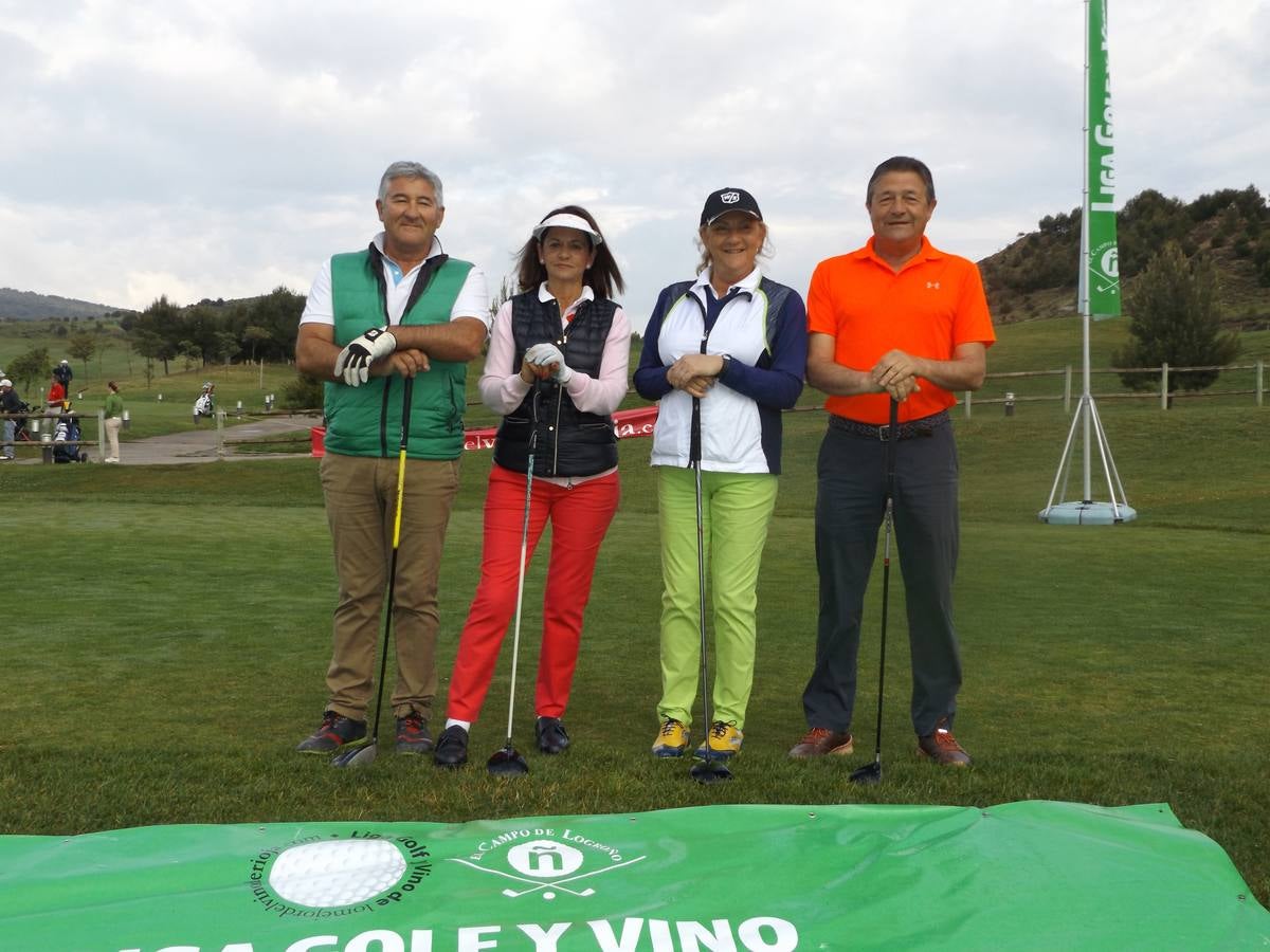 La salida del Torneo de Patrocinadores de la Liga Golf y Vino