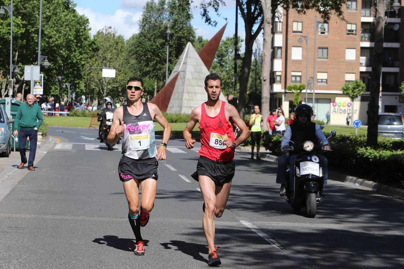 Media Maratón: la carrera de los líderes