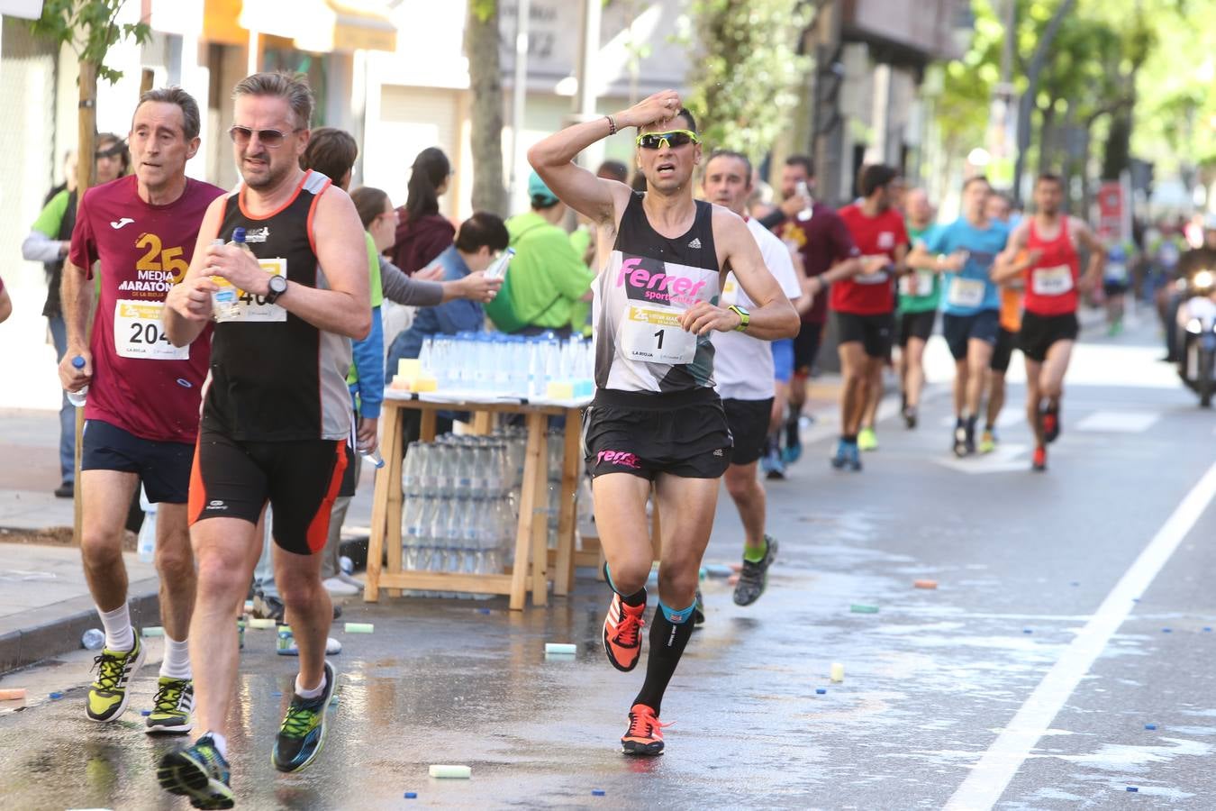 Media Maratón: la carrera de los líderes