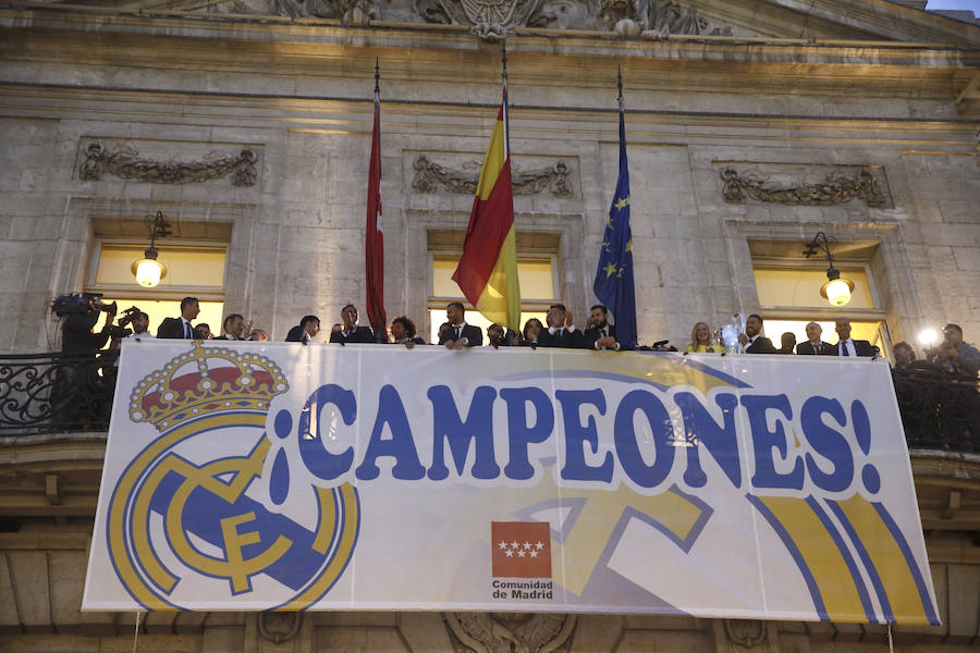 Las mejores imágenes de la celebración madridista