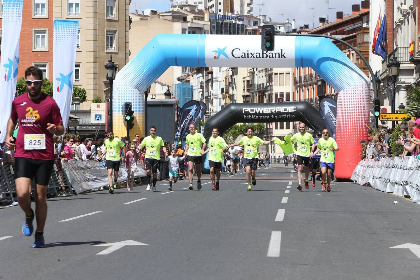 El gran momento de la llegada (I)