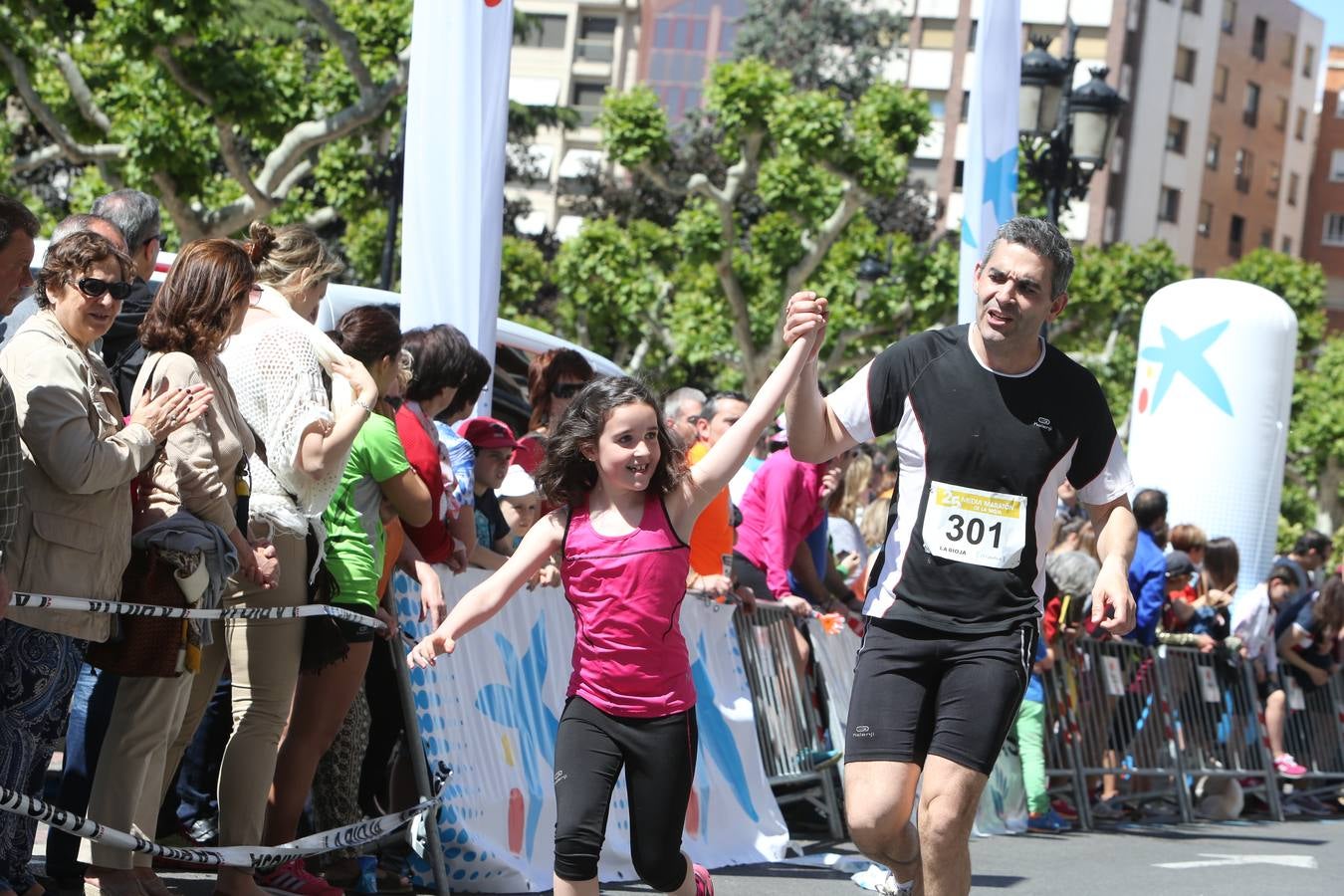 El gran momento de la llegada (I)