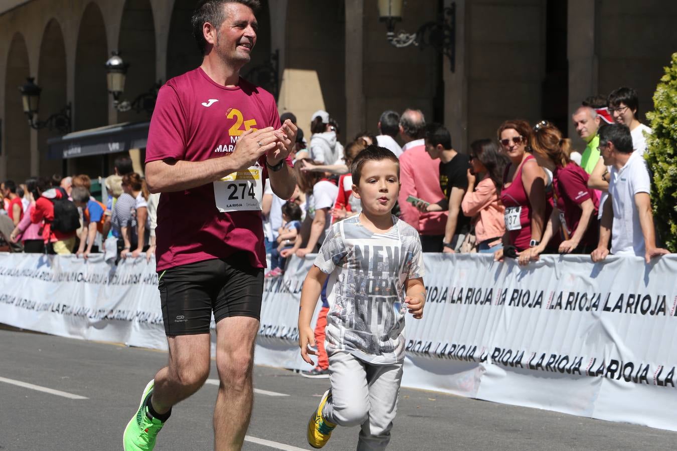 El gran momento de la llegada (I)