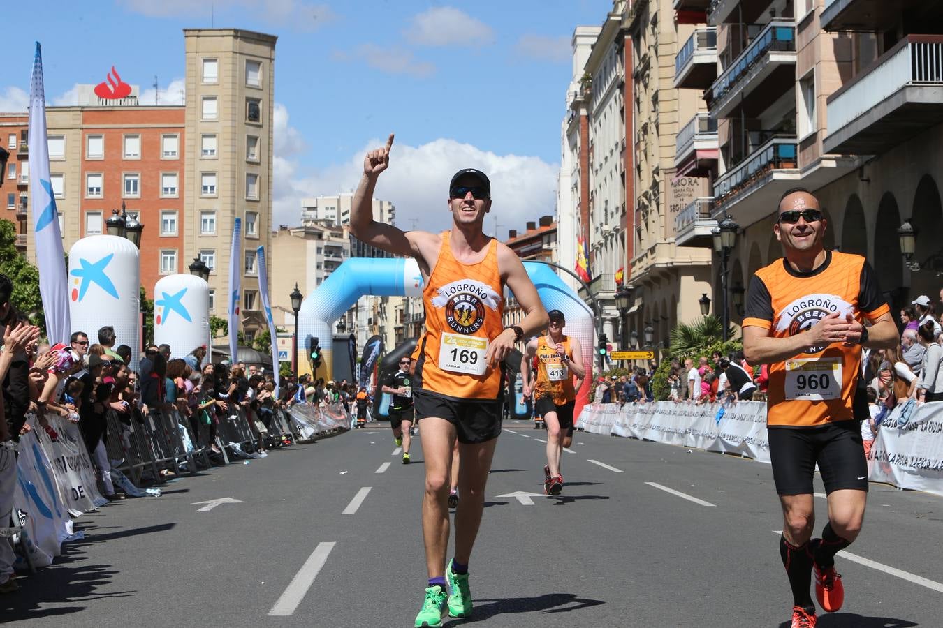 El gran momento de la llegada (IV)