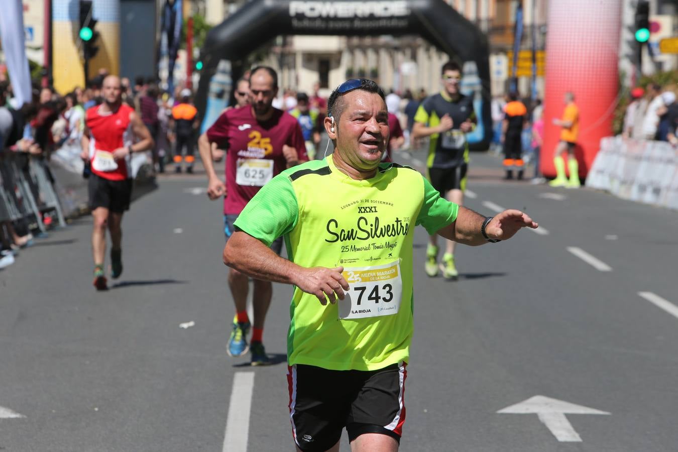 El gran momento de la llegada (v)