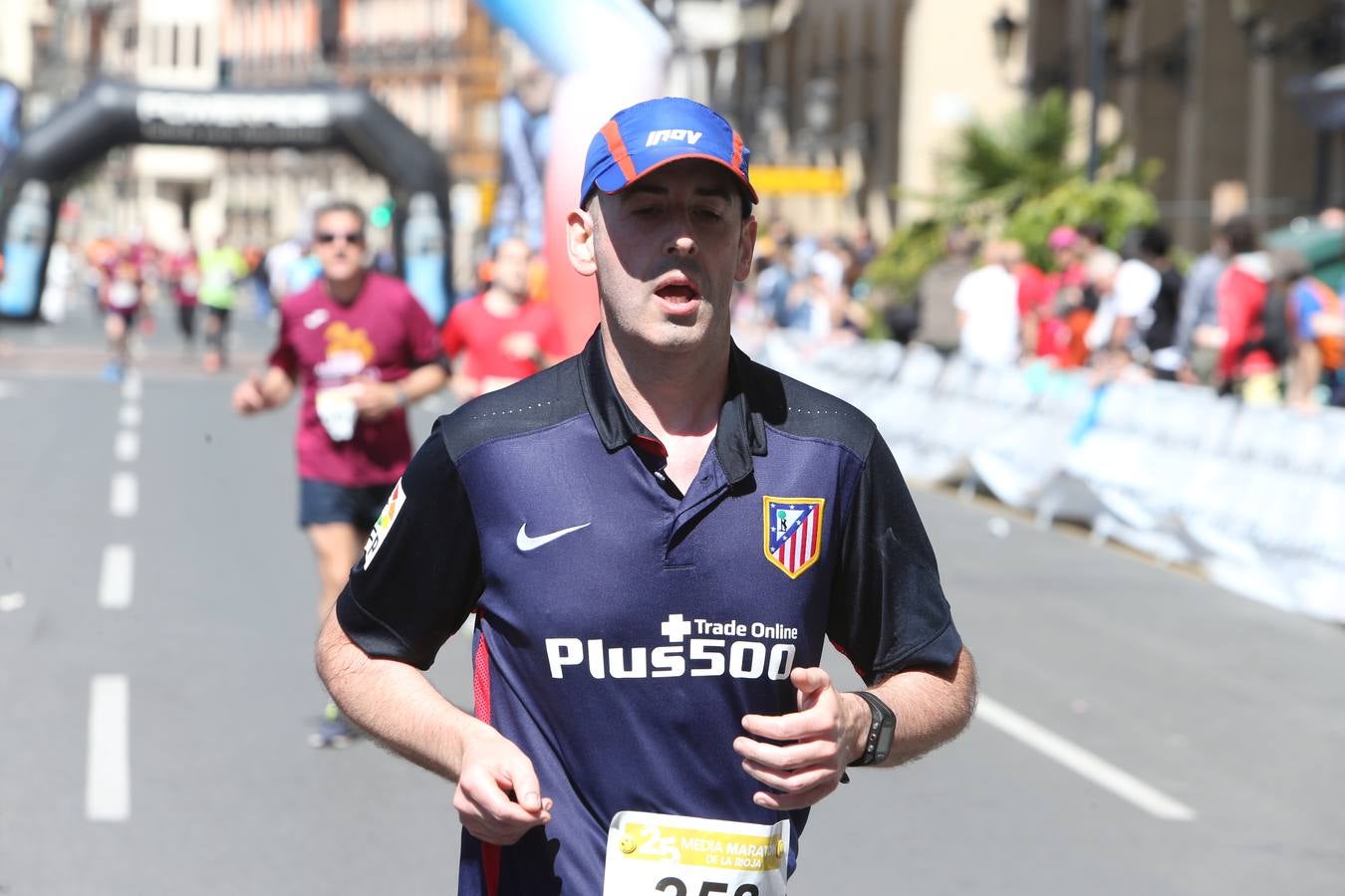 El gran momento de la llegada (v)