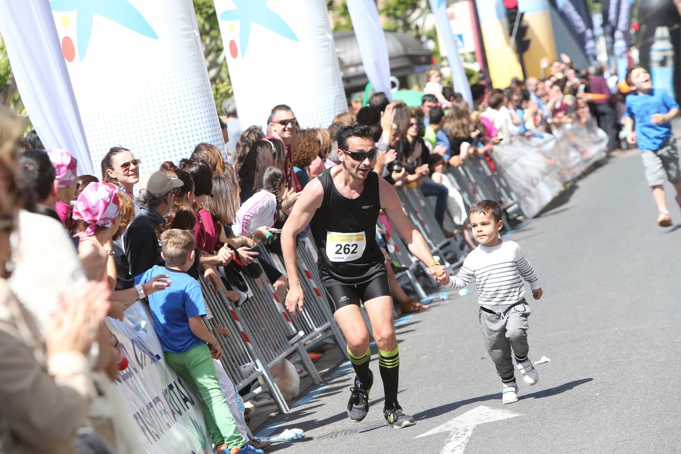 El gran momento de la llegada (VII)