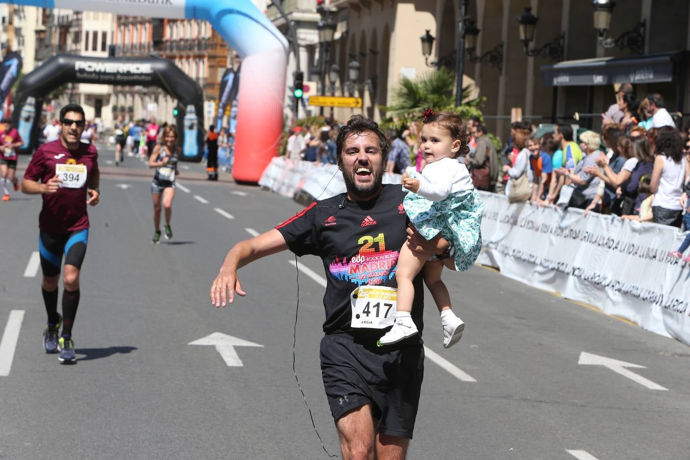 El gran momento de la llegada (VII)