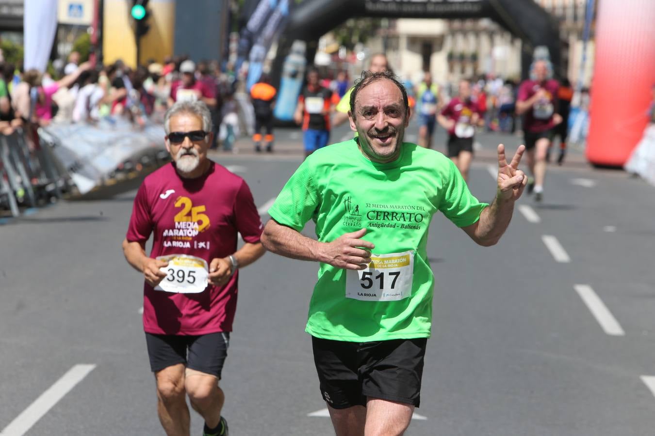 El gran momento de la llegada (VII)