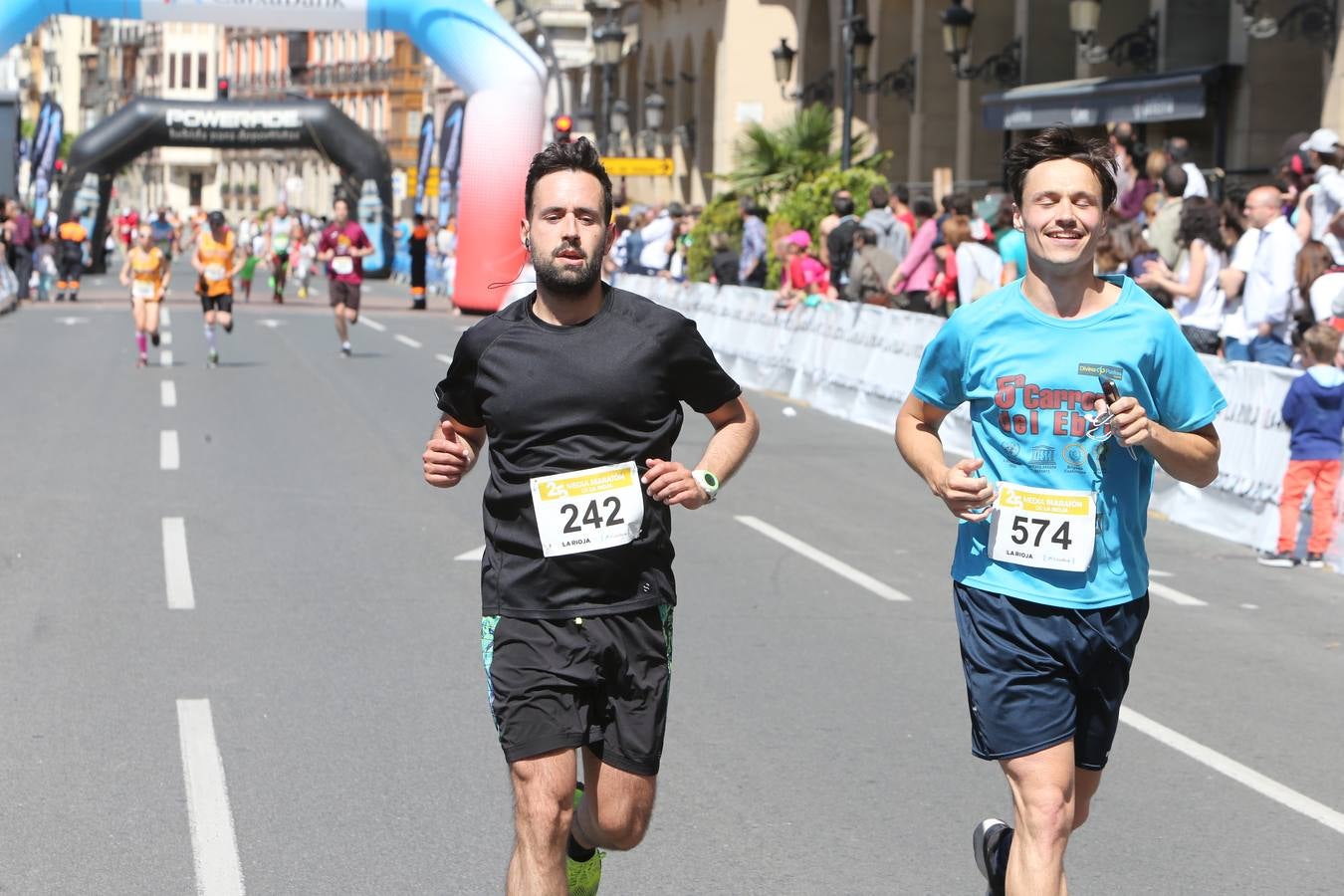 El gran momento de la llegada (VII)