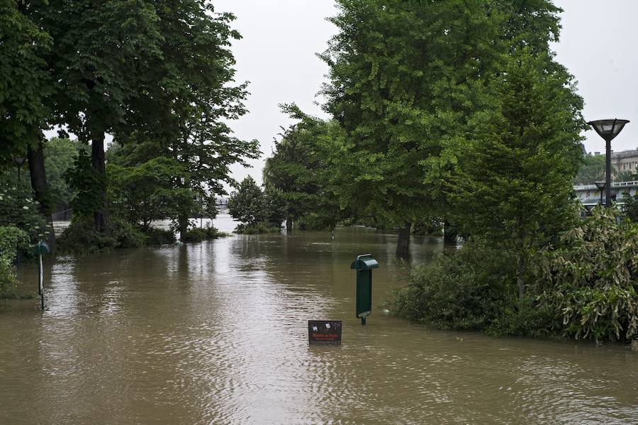 El temporal en Francia deja imágenes impactantes