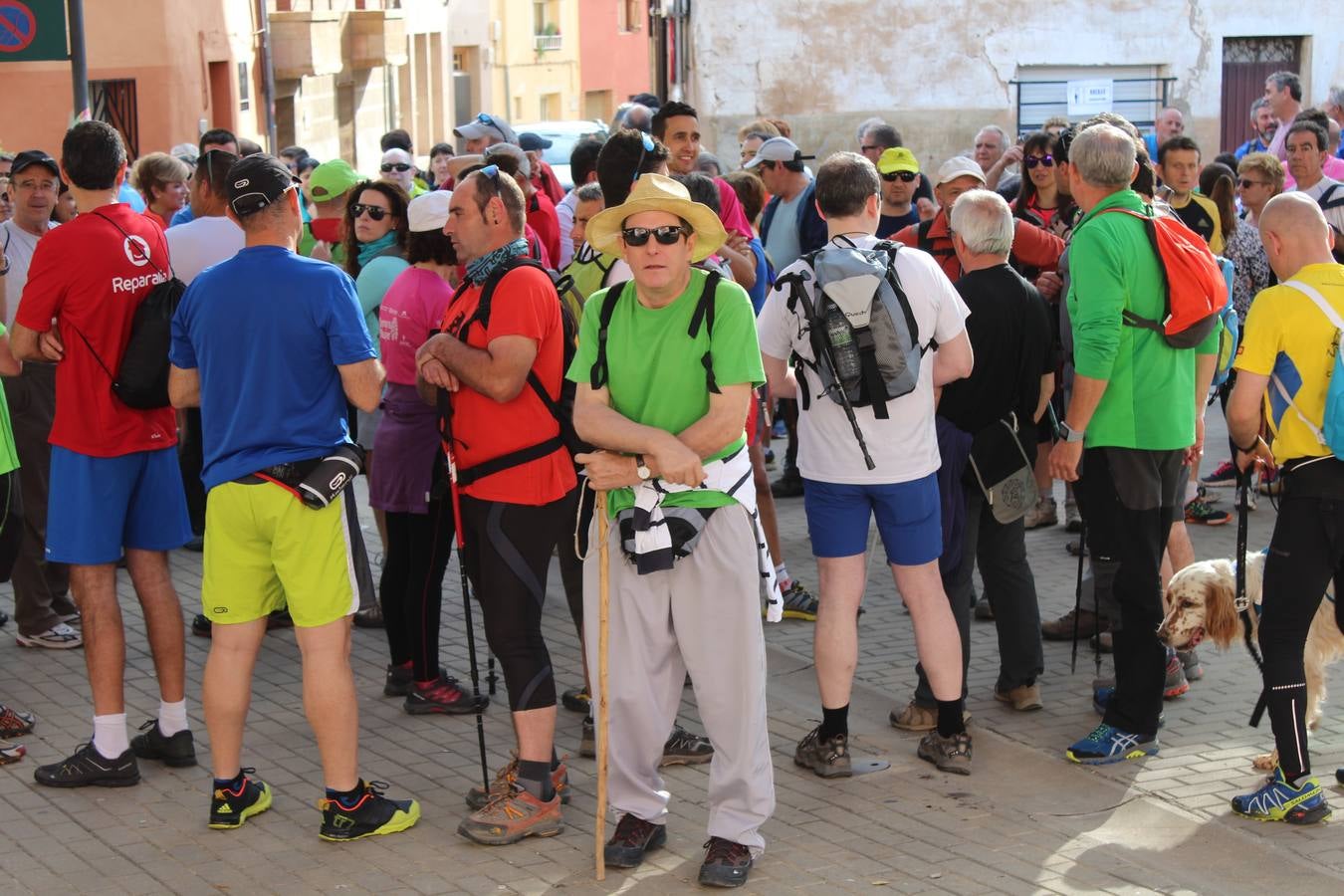 Marcha de Tudelilla por el valle