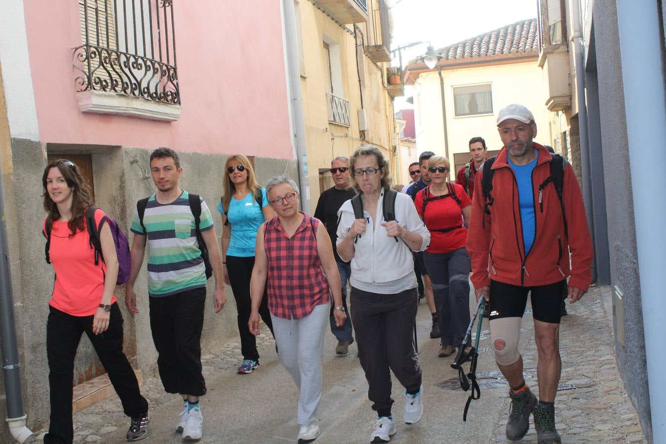 Marcha de Tudelilla por el valle