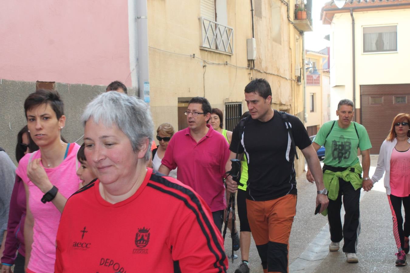 Marcha de Tudelilla por el valle