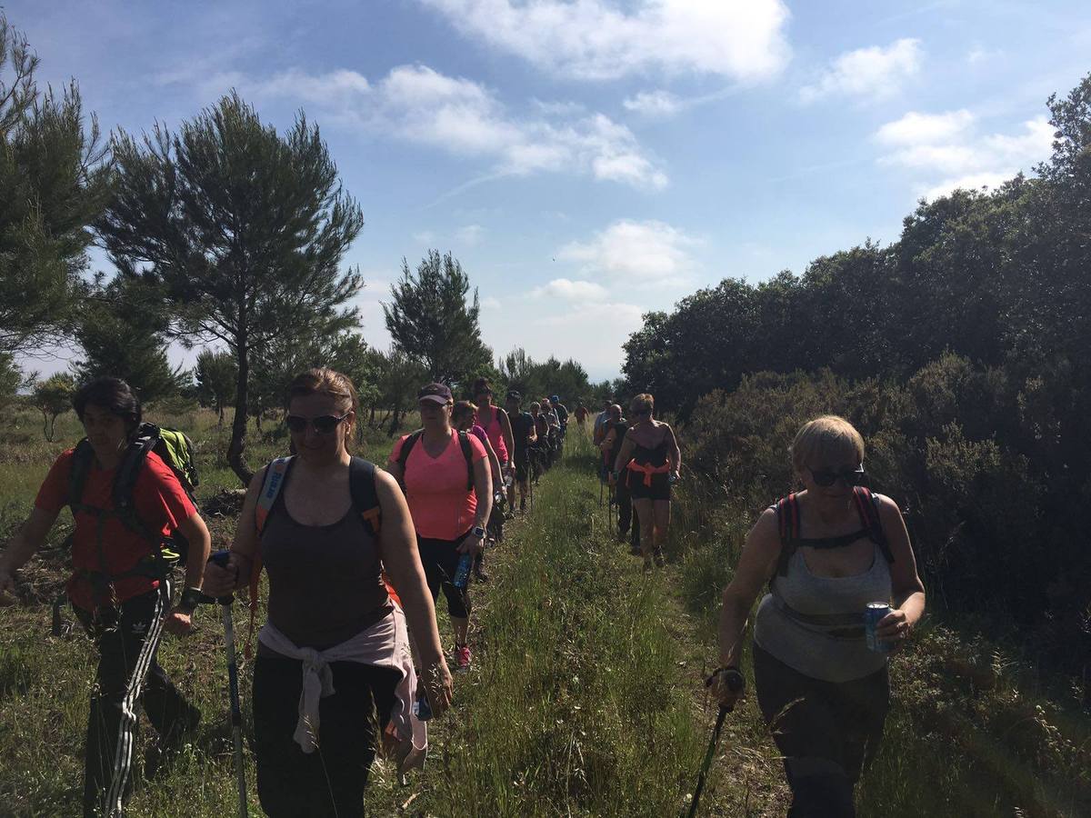 Marcha de Tudelilla por el valle