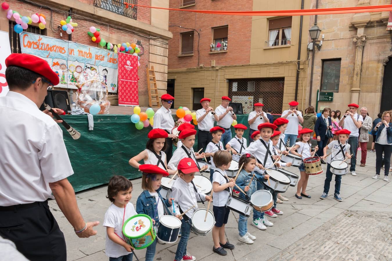 Mercado solidario de Cáritas de La Rioja Alta en Santo Domingo de La Calzada