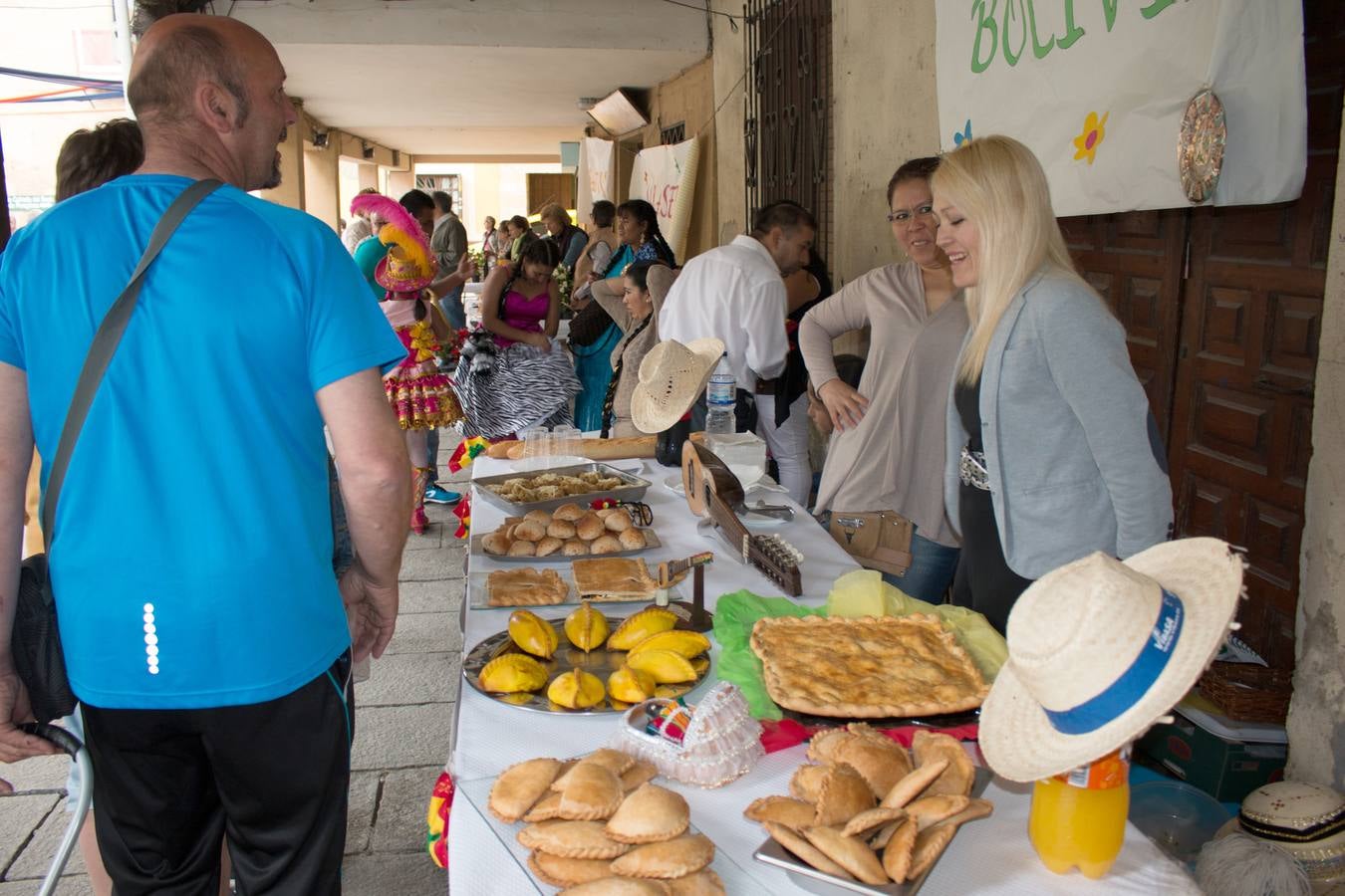 Mercado solidario de Cáritas de La Rioja Alta en Santo Domingo de La Calzada