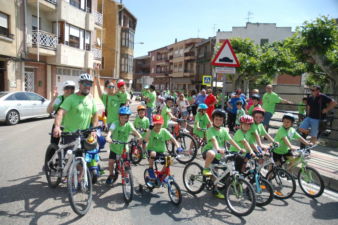 Cervera en bicicleta