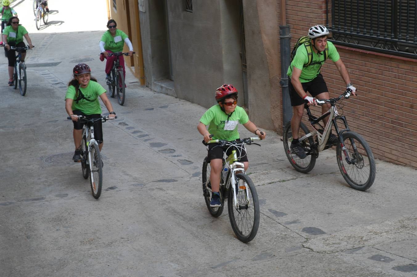 Cervera en bicicleta
