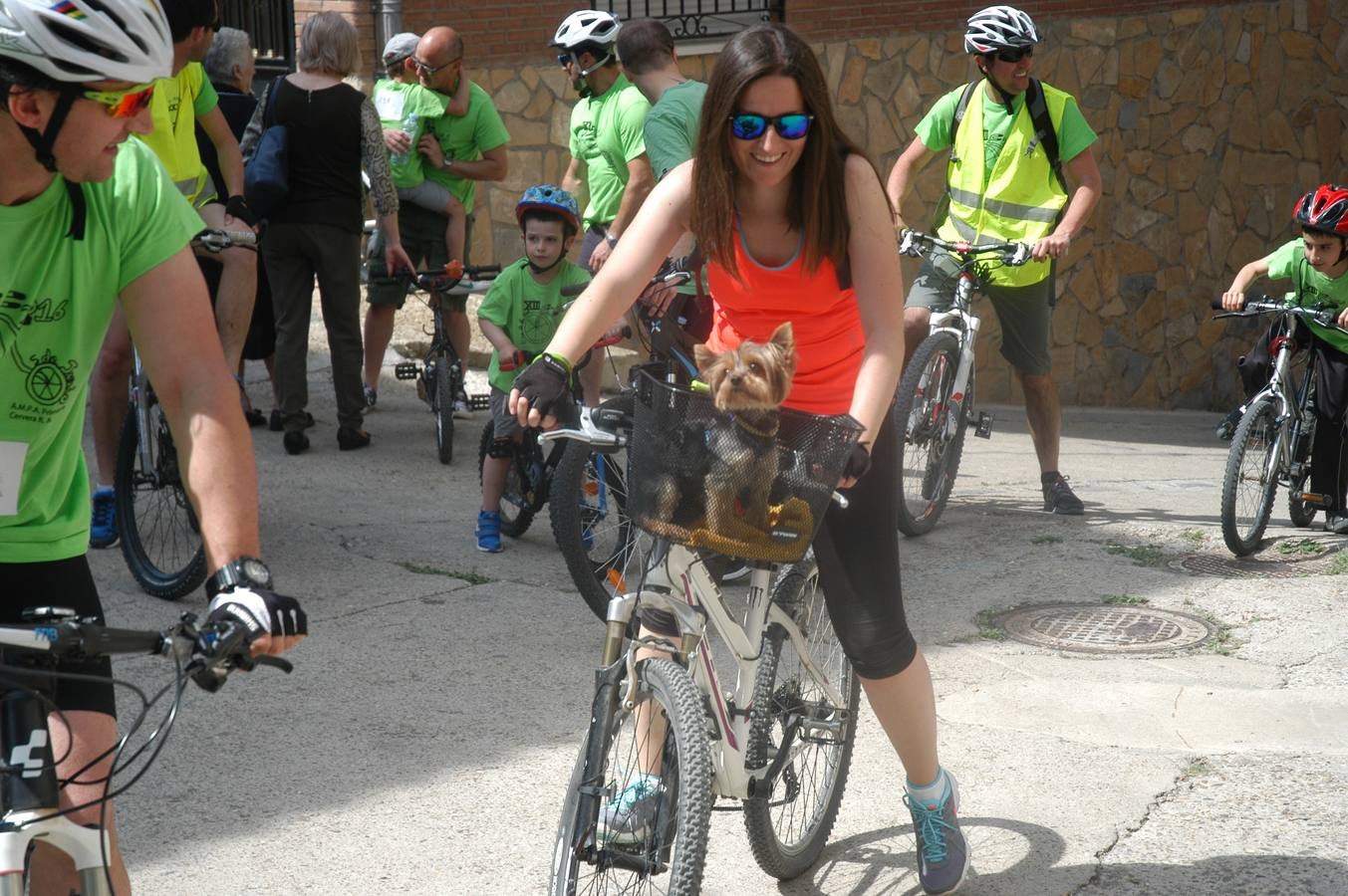 Cervera en bicicleta
