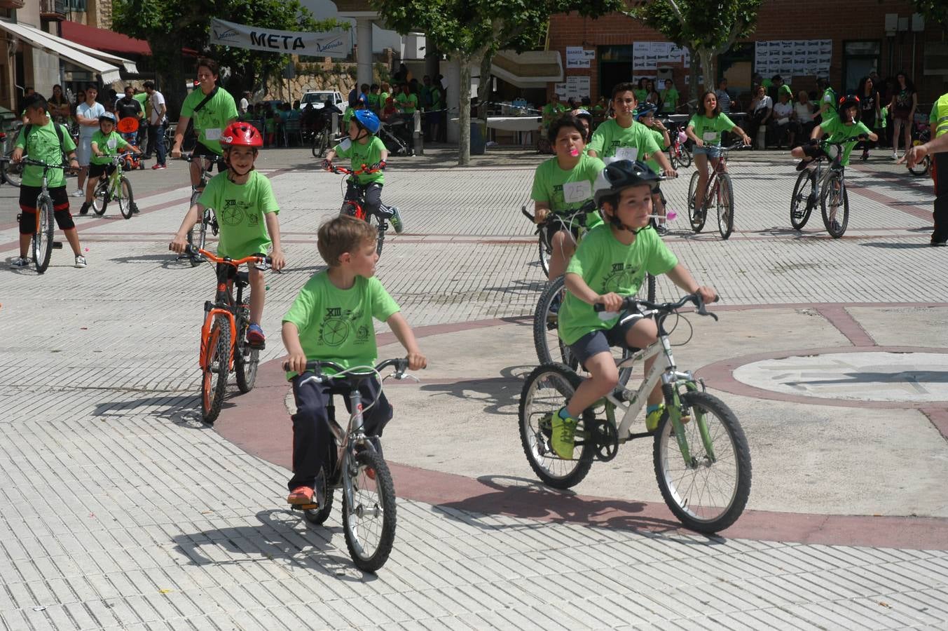 Cervera en bicicleta