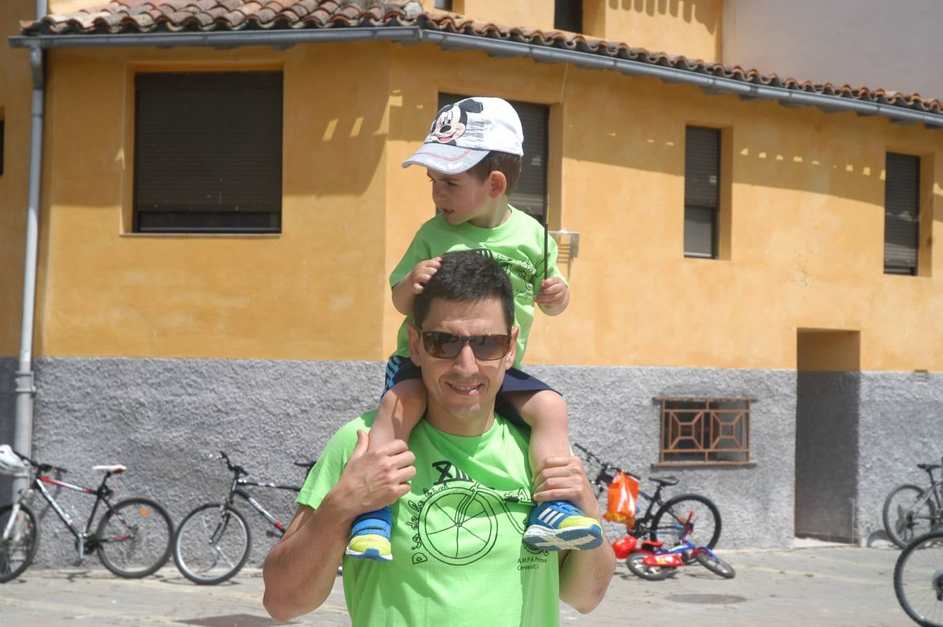 Cervera en bicicleta