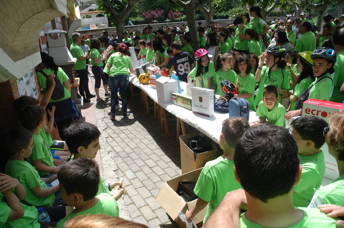 Cervera en bicicleta