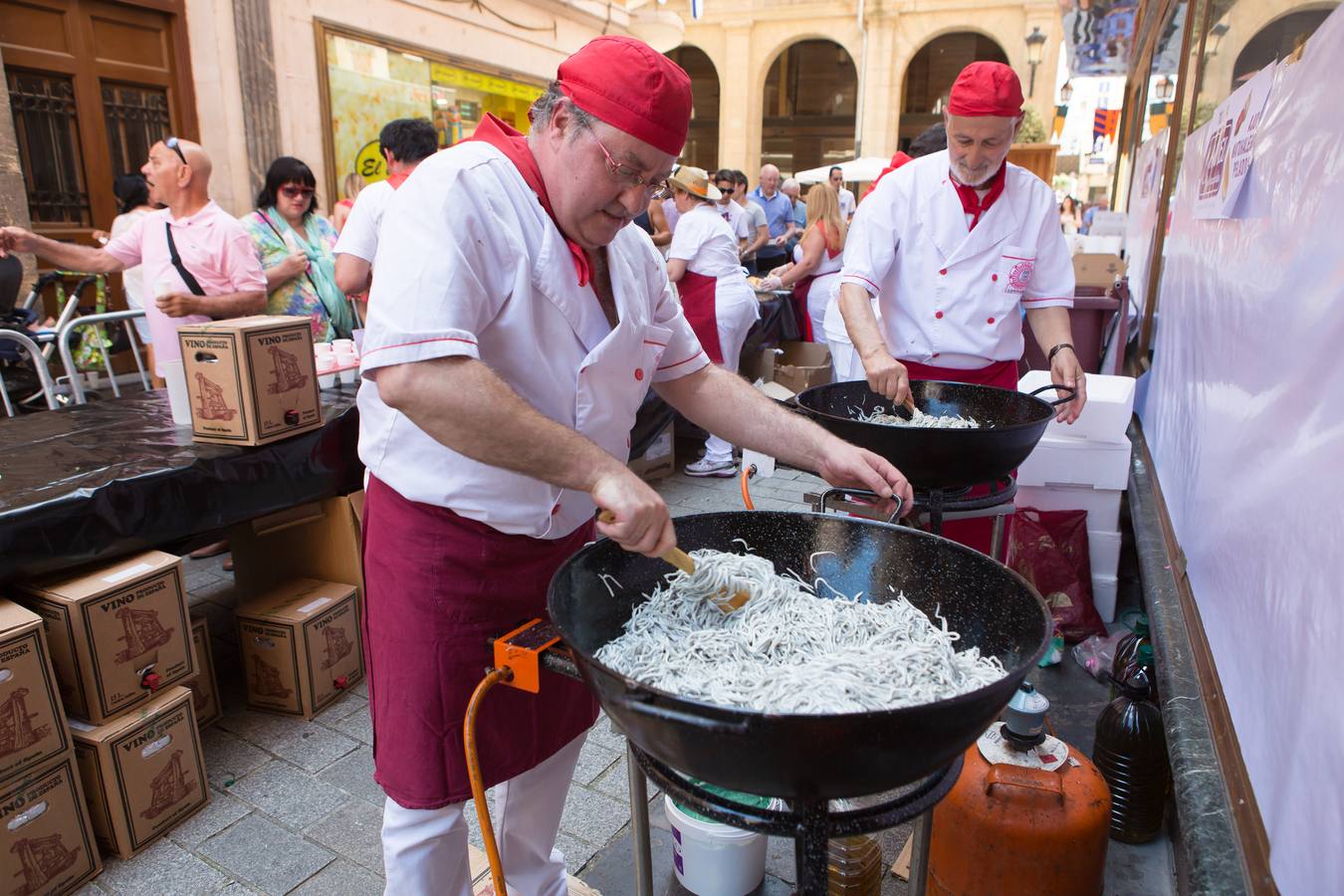 Degustaciones en San Bernabé: anchoas y gulas