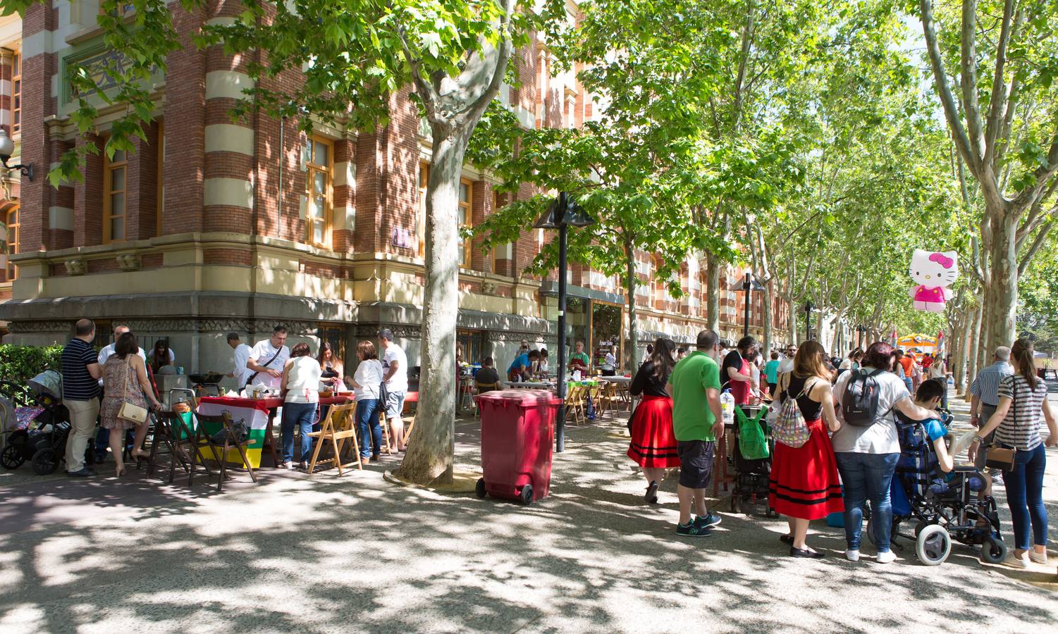 Gastronomía en San Bernabé: salchichón y patatas