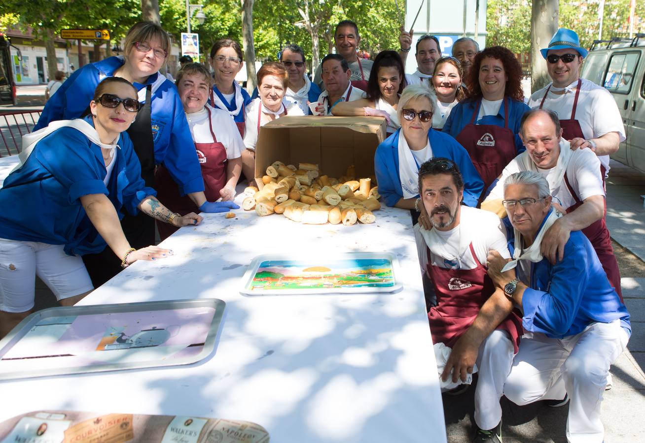 Gastronomía en San Bernabé: salchichón y patatas