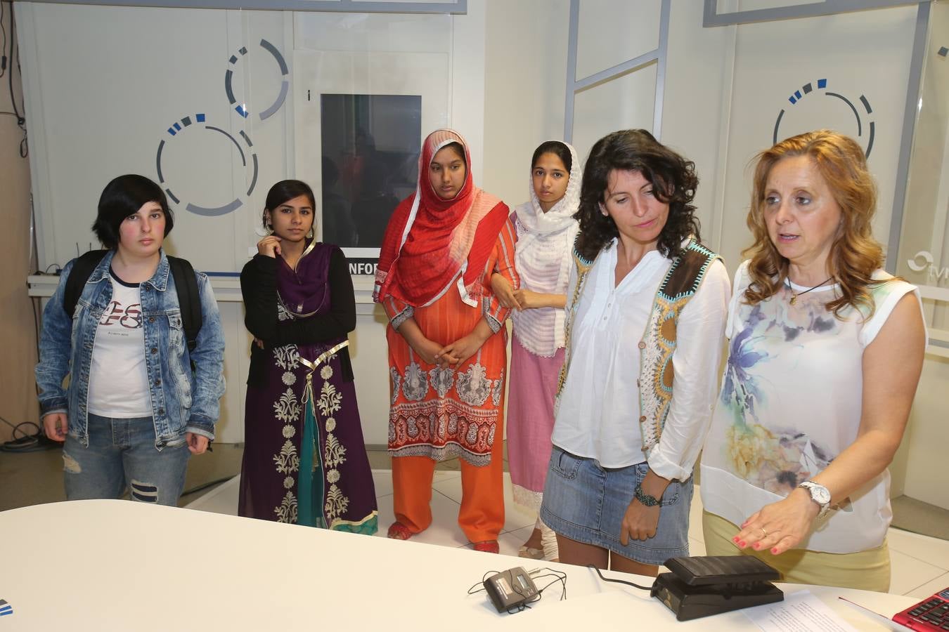 Visita de alumnos del IES Comercio