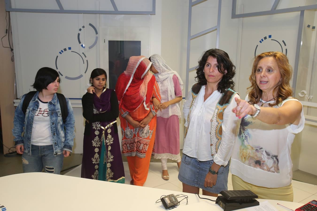 Visita de alumnos del IES Comercio