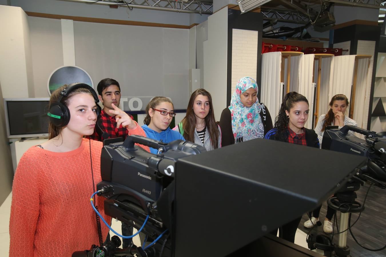 Visita de alumnos del IES Comercio