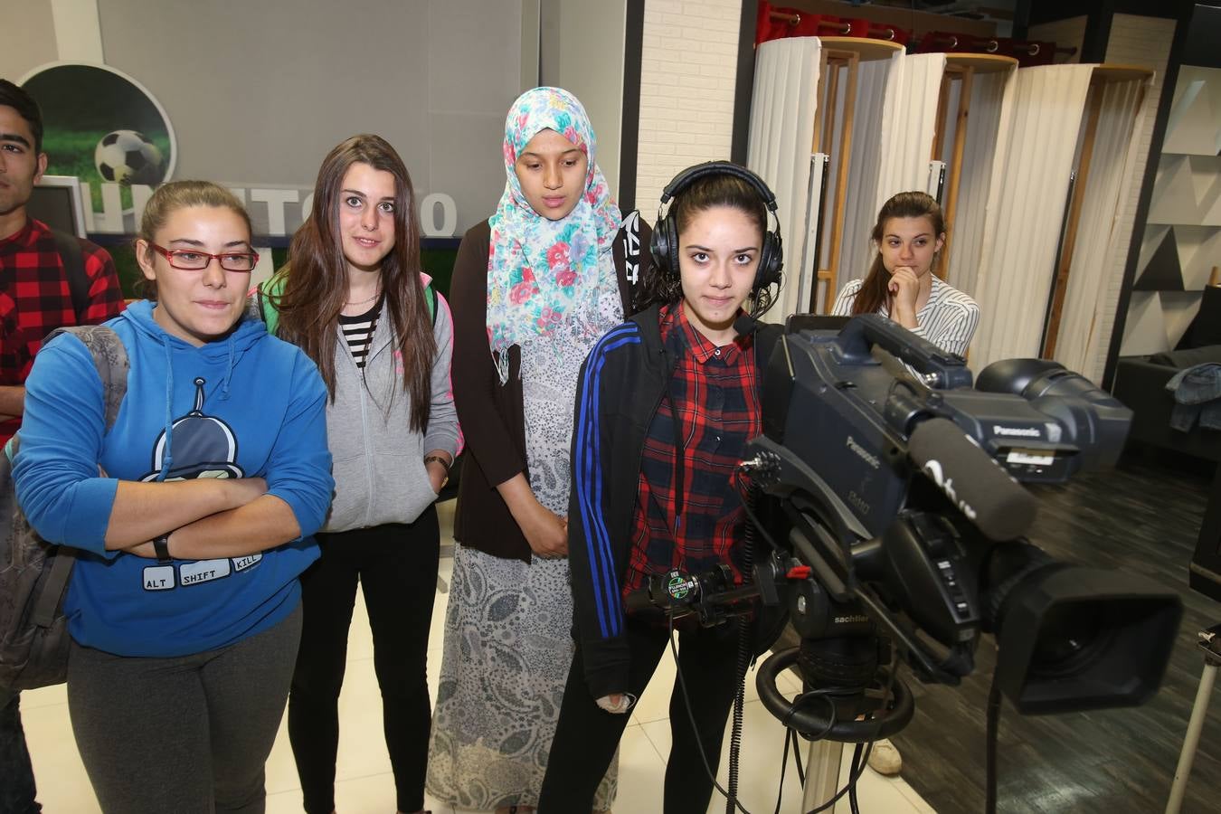 Visita de alumnos del IES Comercio