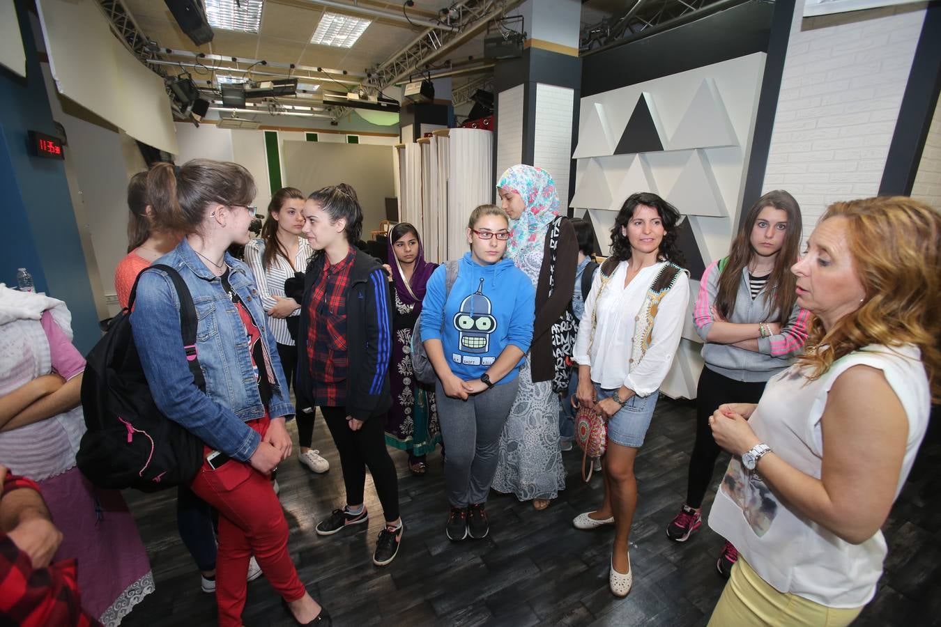 Visita de alumnos del IES Comercio