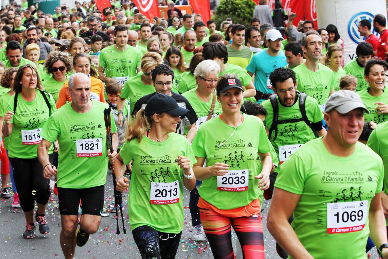 Carrera de la familia en Logroño