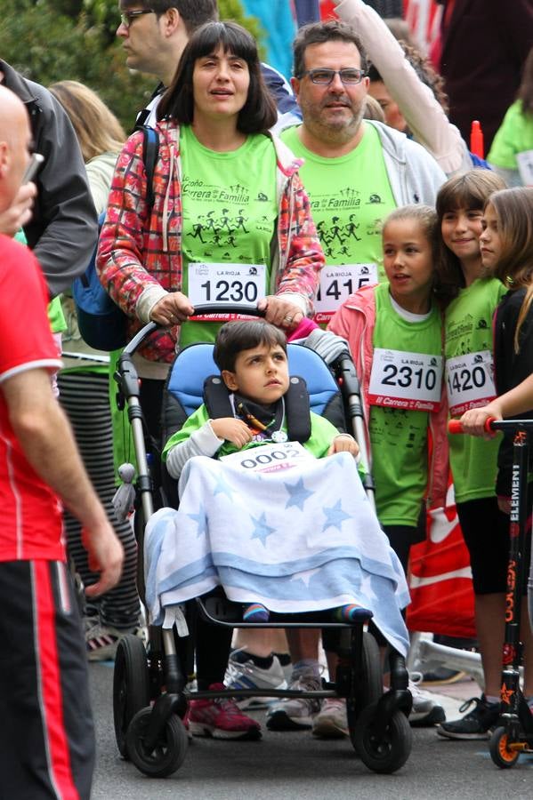 Carrera de la familia en Logroño