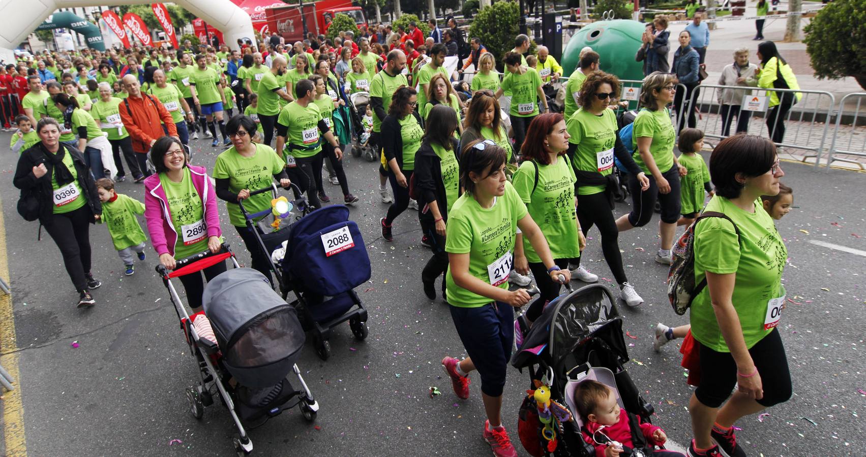 Carrera de la familia en Logroño