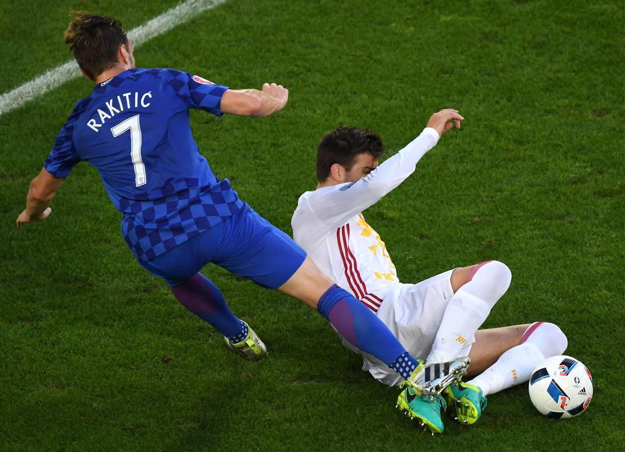 Las mejores imágenes de la derrota de España ante Croacia