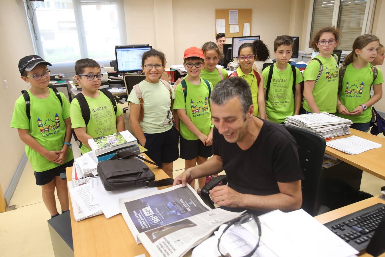 Visita Colegio Lasalle (I)