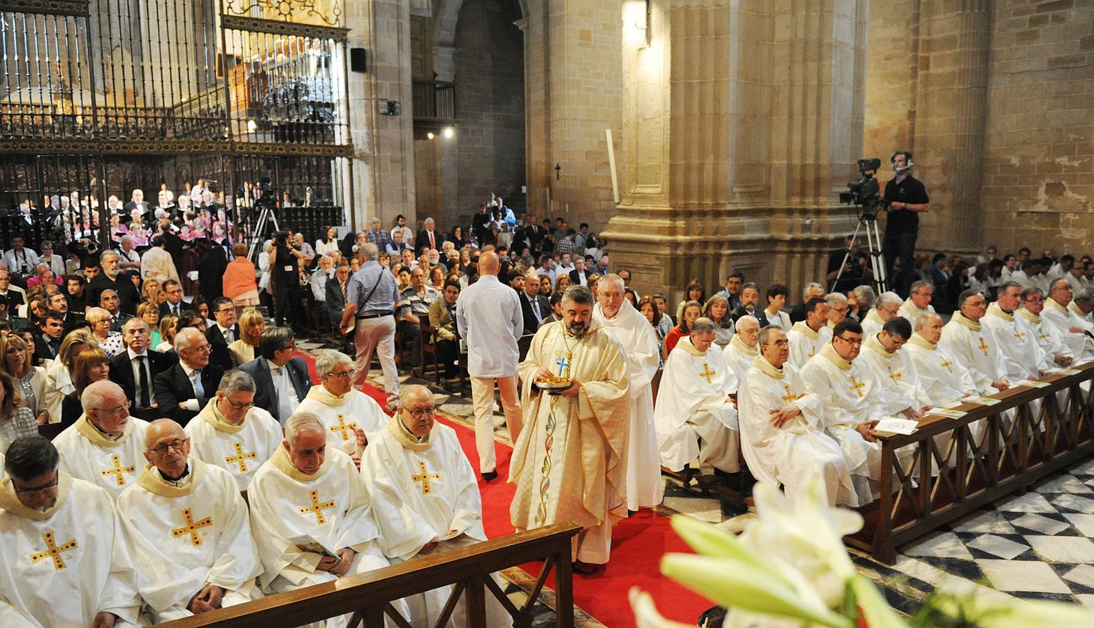 Ceremonia de nombramiento de Carlos Escribano como nuevo obispo de La Rioja