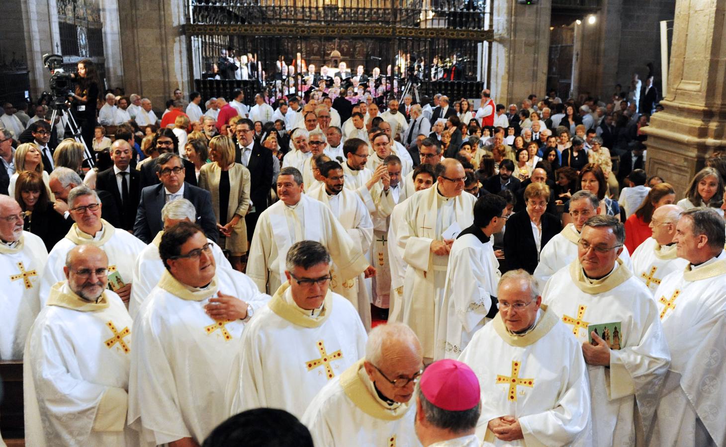 Ceremonia de nombramiento de Carlos Escribano como nuevo obispo de La Rioja