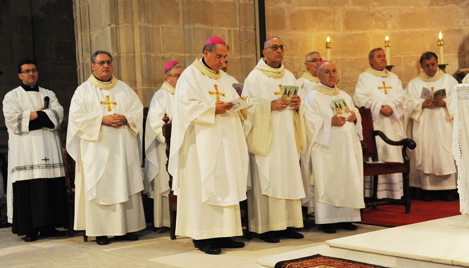 Ceremonia de nombramiento de Carlos Escribano como nuevo obispo de La Rioja