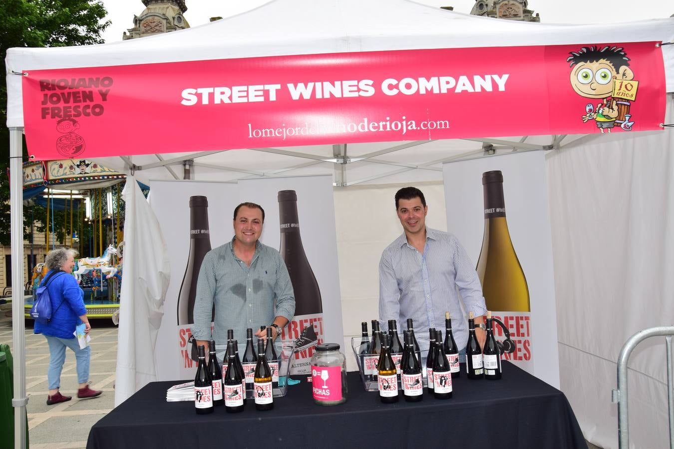 El Riojano, Joven y Fresco se prepara para la llegada de los amantes del vino en Santander