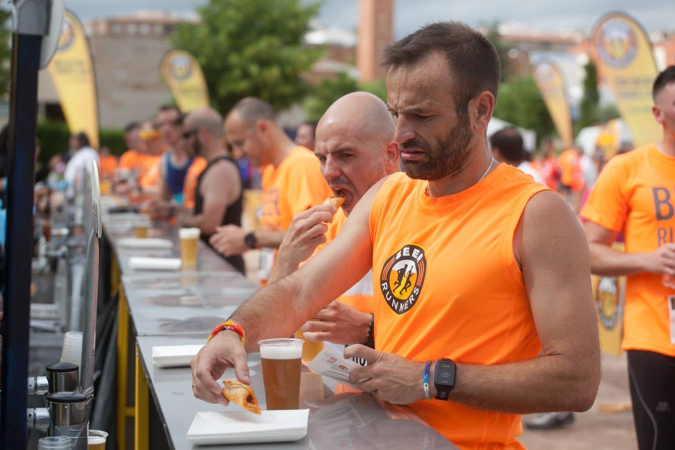 Beer Runners reúne a casi un millar de corredores en Logroño