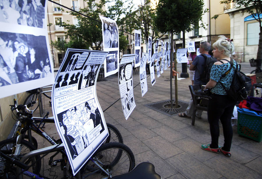 El Día del Orgullo Gay tiñe de color Logroño