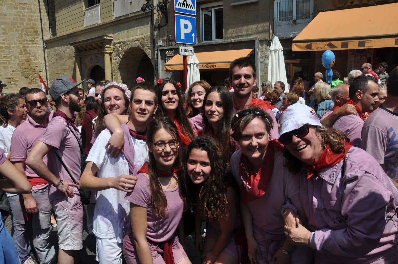 Las Vueltas en Haro y el almuerzo tras la Batalla del Vino