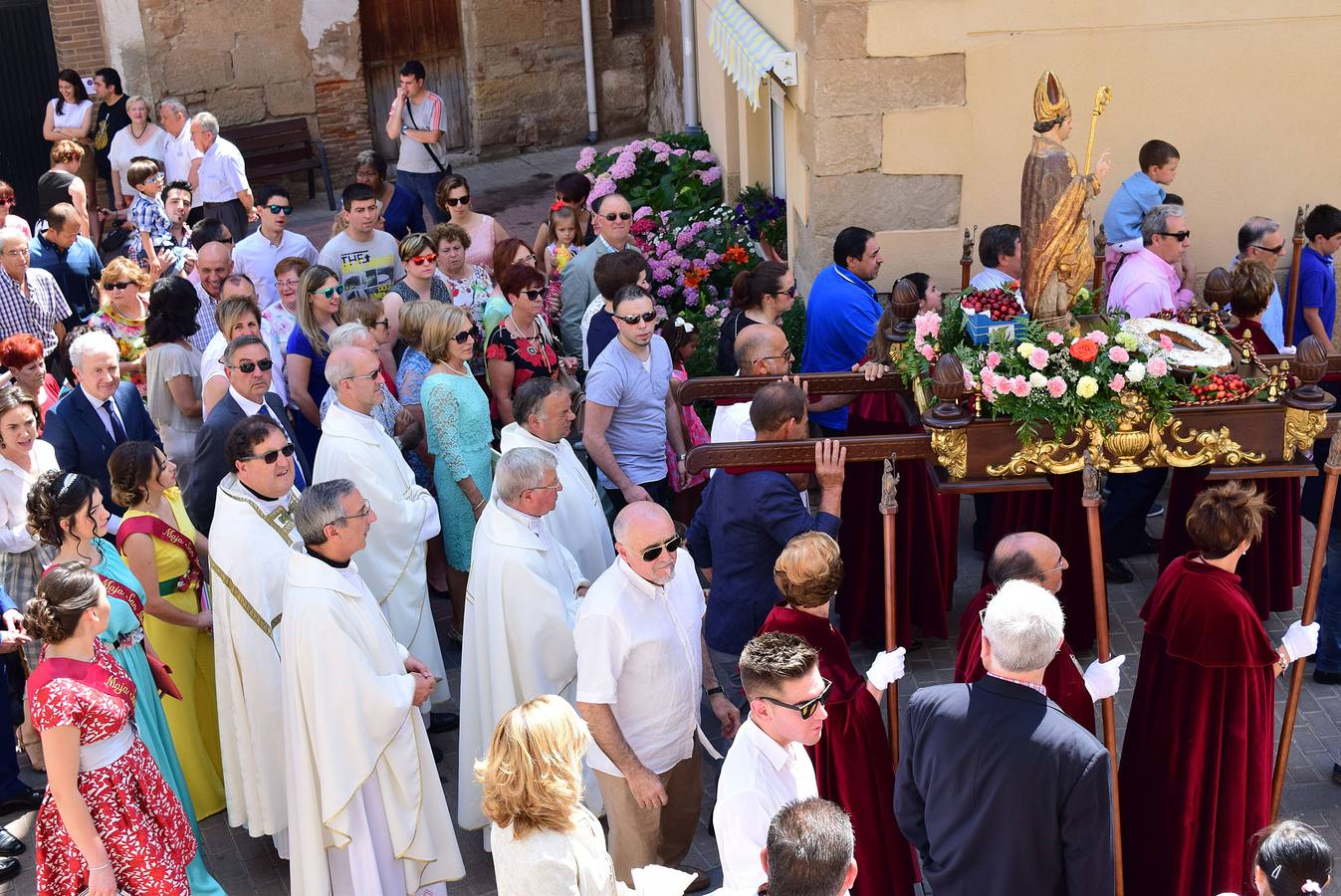 Procesión en Lardero