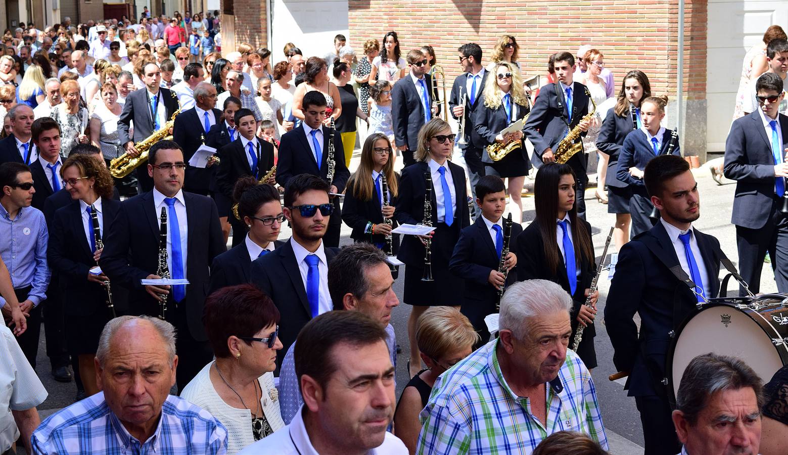 Procesión en Lardero