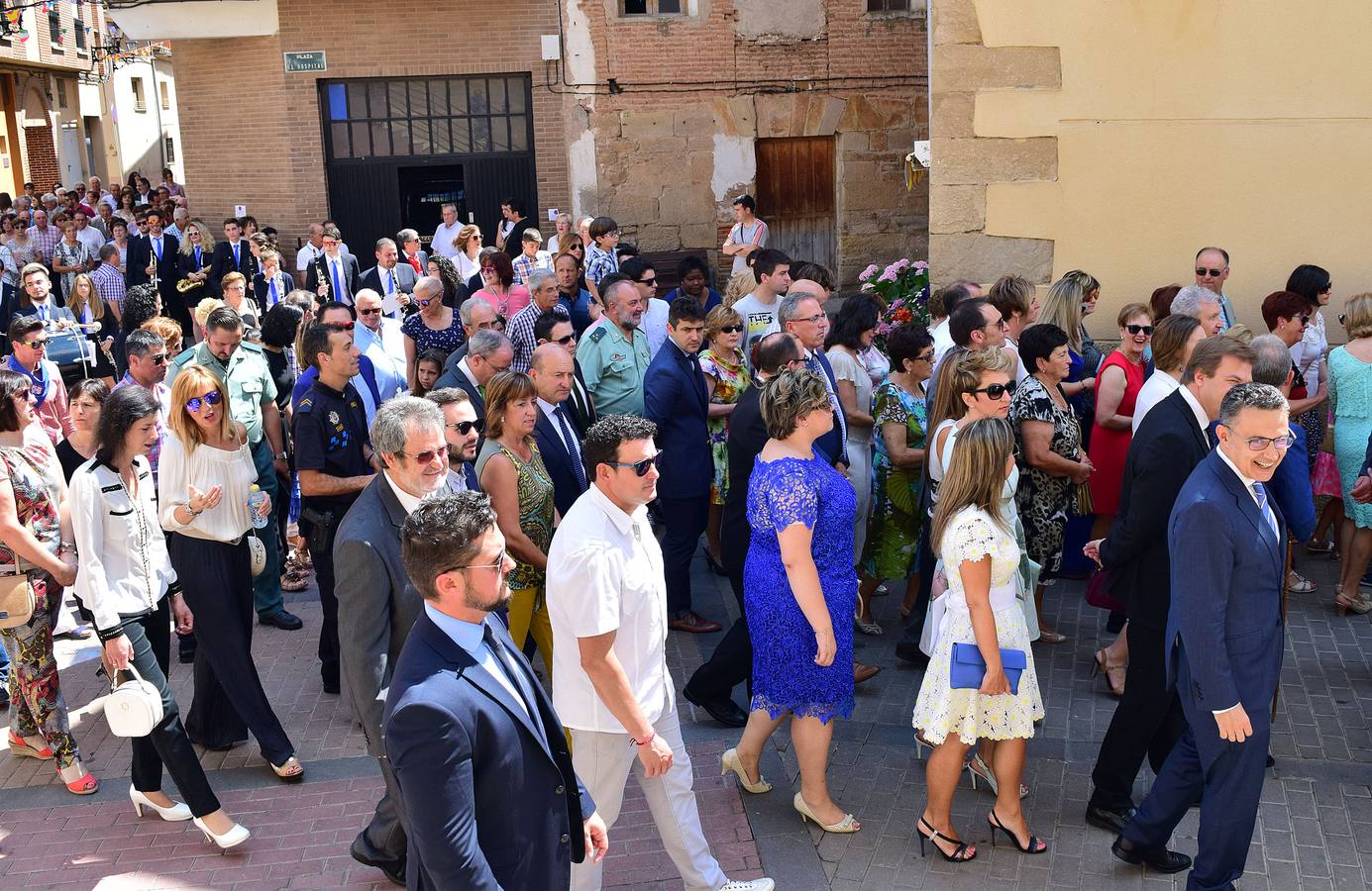 Procesión en Lardero